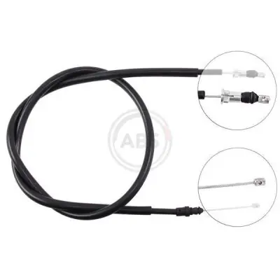 Cable de accionamiento, freno de estacionamiento A.B.S. K11046 Auténtico
